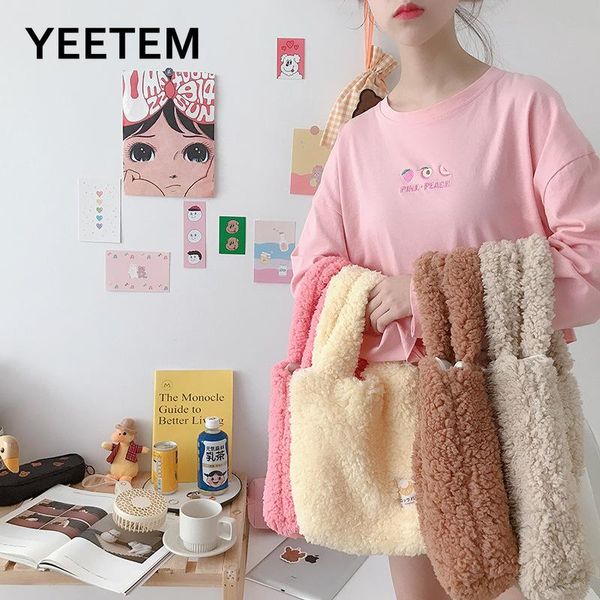 autumn winter lamb plush bag japanese ins convenient large-capacity handbag college style soft handbag tote bags for women
autumn winter lamb plush bag japanese ins convenient large-capacity handbag college style soft handbag tote bags for women