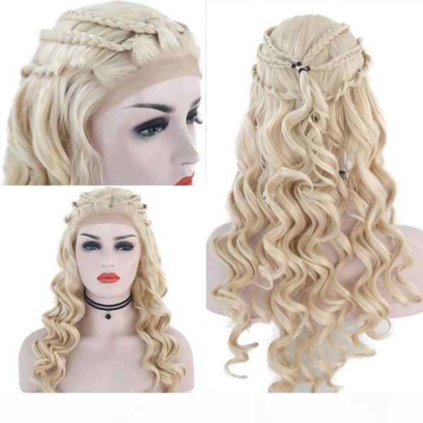 rongduoyi blonde hair wigs synthetic lace front wig cosplay wigs for women long body wave natural hair high temperature lace wig, Black
rongduoyi blonde hair wigs synthetic lace front wig cosplay wigs for women long body wave natural hair high temperature lace wig, Black