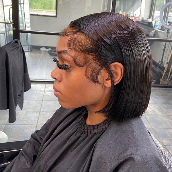 short bob wig bone straight human hair wigs for black women pre-plucked brazilian short natural hair 13x1 t part closure wigfactory direct
short bob wig bone straight human hair wigs for black women pre-plucked brazilian short natural hair 13x1 t part closure wigfactory direct