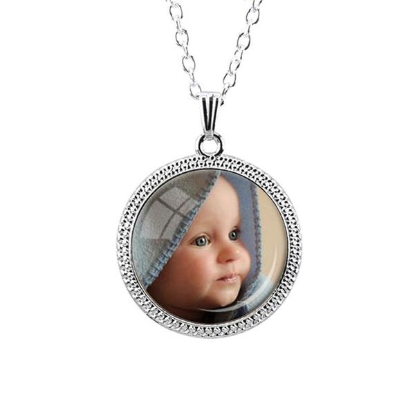 pendant necklaces customize po pendants custom necklace of your baby child mom dad grandparent loved one gift for family member, Silver
pendant necklaces customize po pendants custom necklace of your baby child mom dad grandparent loved one gift for family member, Silver