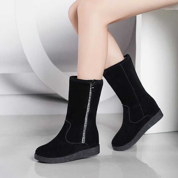 2020fashion women winter black snow boots thickened boots a rode flat low zipper middle tube heel1
2020fashion women winter black snow boots thickened boots a rode flat low zipper middle tube heel1