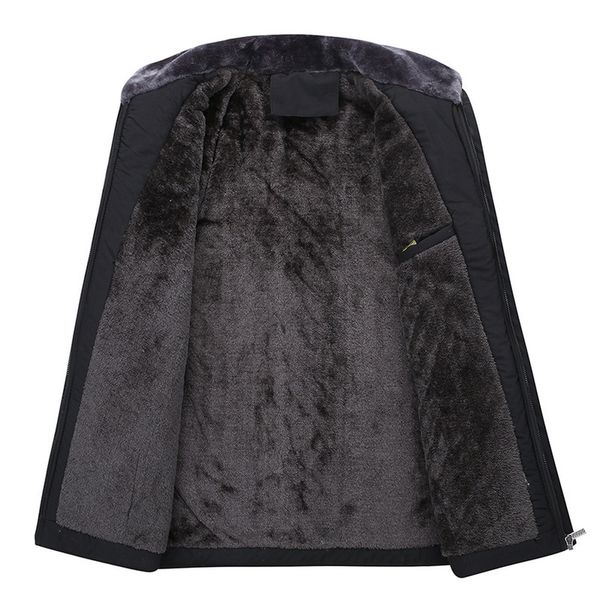 thick jacket business cotton warm parka winter autumn for men casual male classic windbreaker long fleece padded varsity coat 201214, Black
thick jacket business cotton warm parka winter autumn for men casual male classic windbreaker long fleece padded varsity coat 201214, Black