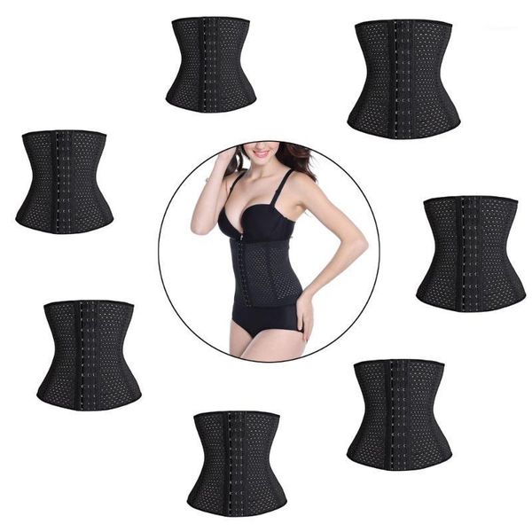 gym clothing breathable waist tummy girdle belt sport body shaper trainer control corset s//l/xl/xxl/xxxl choose1, White;black