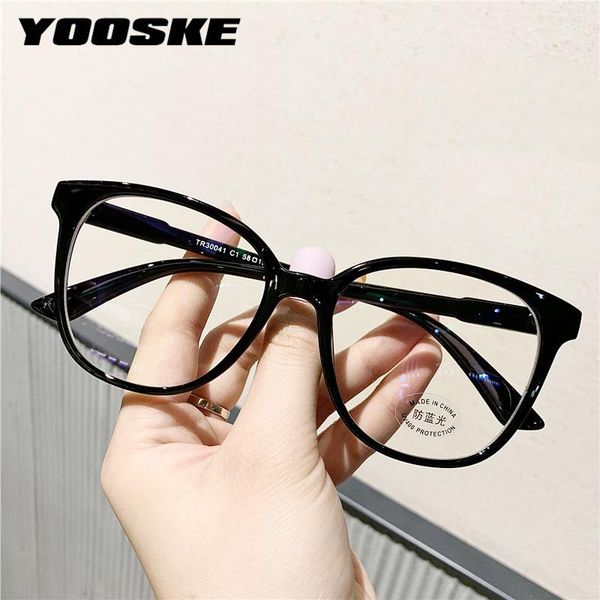 sunglasses yooske the tr90 anti blue glasses women round eyeglasses vintage optical clear computer blocking light spectacle frame, White;black
sunglasses yooske the tr90 anti blue glasses women round eyeglasses vintage optical clear computer blocking light spectacle frame, White;black