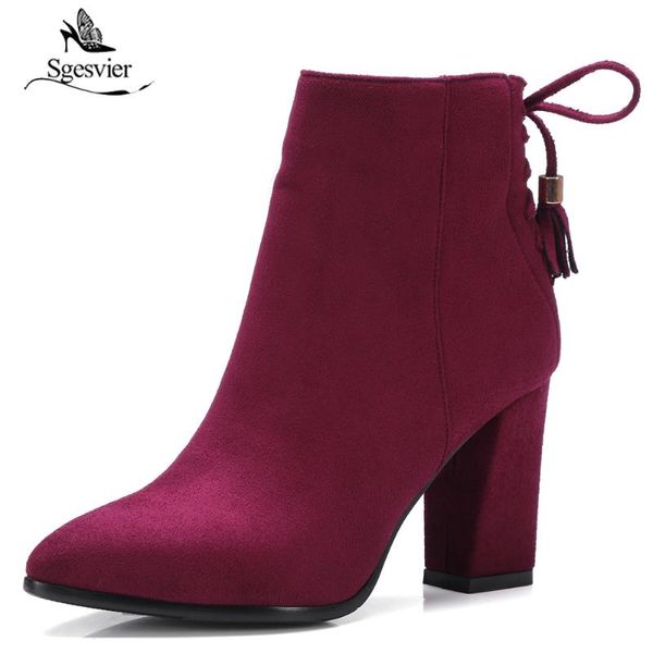 sgesvier new big size 33-43 cozy high heels casual fall winter shoes woman charm pointed toe nubuck ankle boots b598, Black
sgesvier new big size 33-43 cozy high heels casual fall winter shoes woman charm pointed toe nubuck ankle boots b598, Black