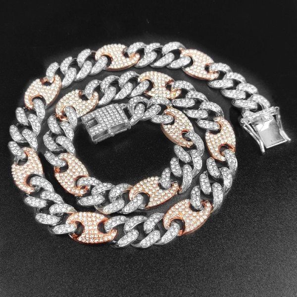 hip hop miami curb cuban chain necklace 12mm silver color iced out paved rhinestones cz bling rapper necklaces men jewelry
hip hop miami curb cuban chain necklace 12mm silver color iced out paved rhinestones cz bling rapper necklaces men jewelry