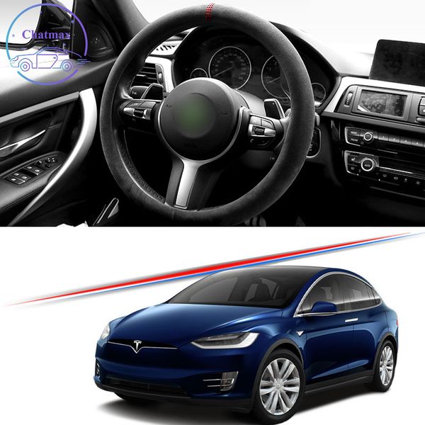 alcantara car steering wheel cover suede trim strip for tesla model 3 y model s x roadster universal 38cm 15 inches interior accessories
alcantara car steering wheel cover suede trim strip for tesla model 3 y model s x roadster universal 38cm 15 inches interior accessories
