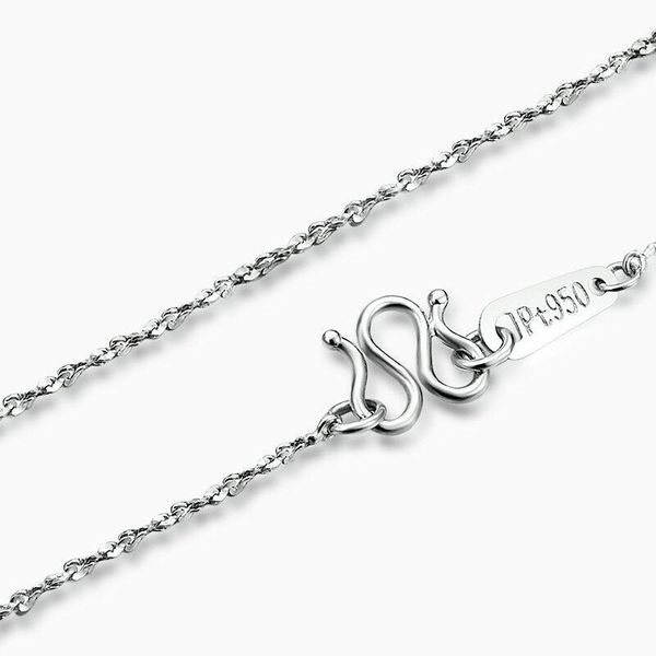 chains fine pure platinum pt950 chain women full star link necklace 18inch 2-2.5g, Silver
chains fine pure platinum pt950 chain women full star link necklace 18inch 2-2.5g, Silver