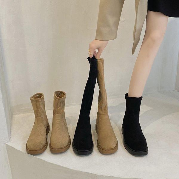 boots women's simple winter 2021 wild retro korean version plus velvet short women shoes, Black
boots women's simple winter 2021 wild retro korean version plus velvet short women shoes, Black
