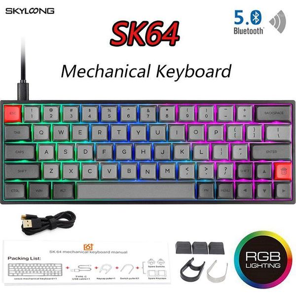 sk64 mini portable mechanical keyboard wireless bluetooth dual mode gaming keyboard mix rgb backlight gateron axis gk61 64 keys1
sk64 mini portable mechanical keyboard wireless bluetooth dual mode gaming keyboard mix rgb backlight gateron axis gk61 64 keys1