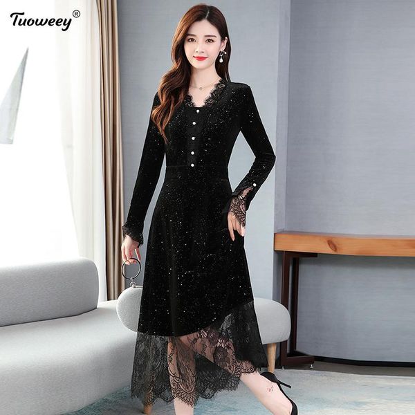 casual dresses 2021 korean style v neck women spring button solid black midi transparent mesh dress ladies party sheer robe, Black;gray
casual dresses 2021 korean style v neck women spring button solid black midi transparent mesh dress ladies party sheer robe, Black;gray