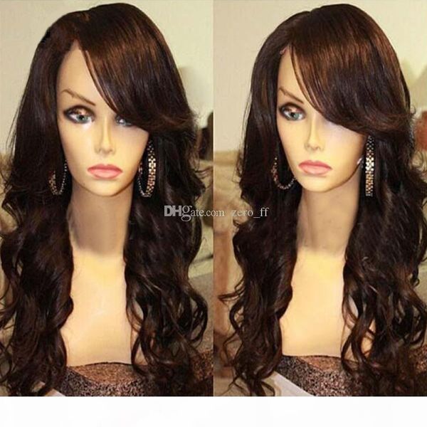 body wave 5*4.5'' silk full lace wigs with natural hairline with bangs silk base wig virgin peruvian lace front wigs, Black;brown
body wave 5*4.5'' silk full lace wigs with natural hairline with bangs silk base wig virgin peruvian lace front wigs, Black;brown