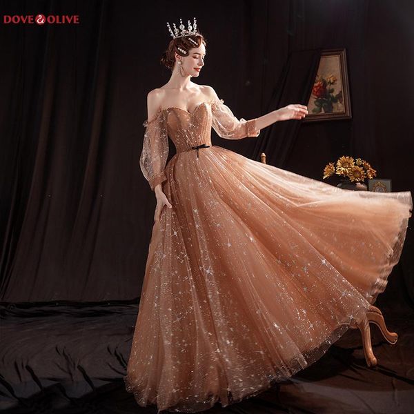party dresses coffee bling prom 2021 long dress woman night off shoulder full sleeve a line sweetheart evening gowns sukienka, White;black
party dresses coffee bling prom 2021 long dress woman night off shoulder full sleeve a line sweetheart evening gowns sukienka, White;black