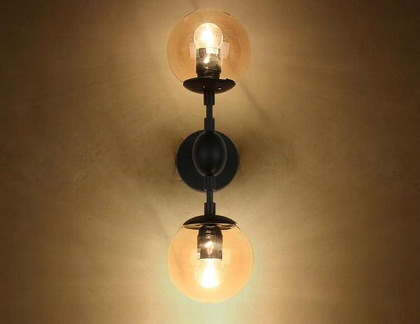 wall lamp european industrial led indoor lamps 1 or 2 head creative glass ball light for home el coffee bar fixtures
wall lamp european industrial led indoor lamps 1 or 2 head creative glass ball light for home el coffee bar fixtures