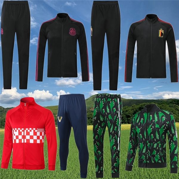 20 21 new mexico belgium jackets tracksuit football survetement 2020 2021 wales jacket suit jogging training suit quality, Black
20 21 new mexico belgium jackets tracksuit football survetement 2020 2021 wales jacket suit jogging training suit quality, Black