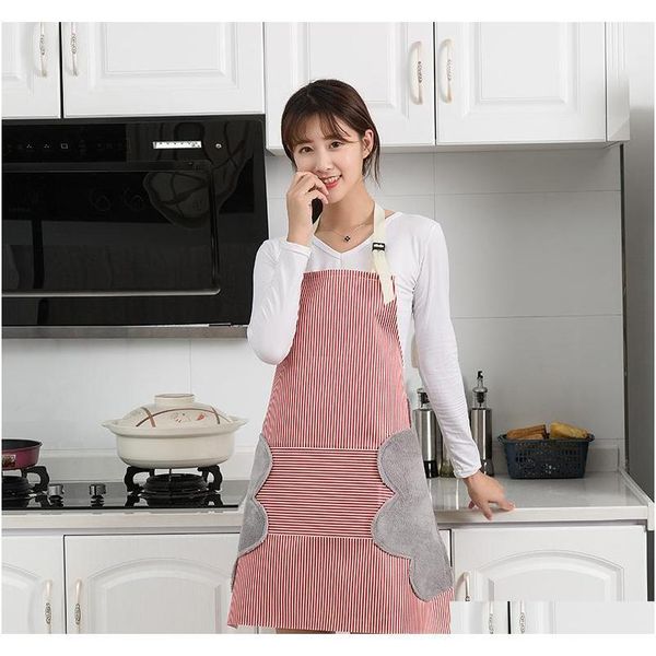 household waterproof hand-wiping kitchen apron towel stripes plaid adjustment anti-fouling oil-proof home jlljcj network2010
household waterproof hand-wiping kitchen apron towel stripes plaid adjustment anti-fouling oil-proof home jlljcj network2010