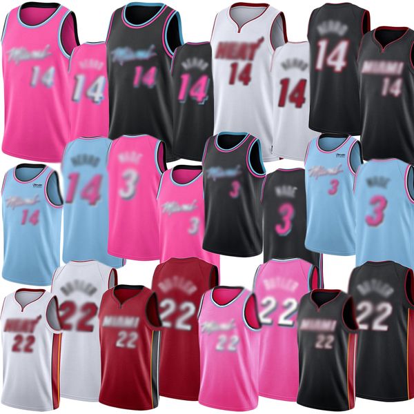 2020 new herro butler wade basketball jersey miami sell heat stitched jersey high quality, Black
2020 new herro butler wade basketball jersey miami sell heat stitched jersey high quality, Black
