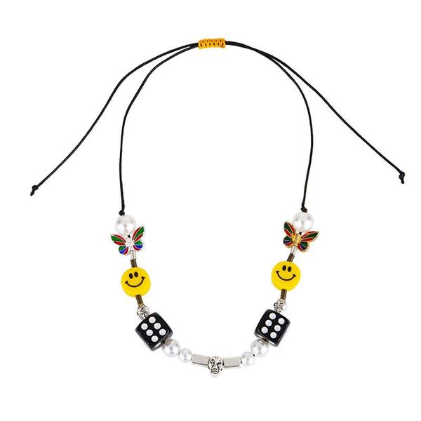 harajuku butterfly happy geometry imitation pearl skull choker necklace adjustable size vintage skeleton insect necklace new, Golden;silver
harajuku butterfly happy geometry imitation pearl skull choker necklace adjustable size vintage skeleton insect necklace new, Golden;silver