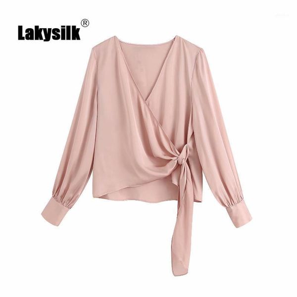 elegant pink shirts women casual loose faux satin thin fashion ladies v-neck hem lace up blouses 2020 summer spring new1, White
elegant pink shirts women casual loose faux satin thin fashion ladies v-neck hem lace up blouses 2020 summer spring new1, White