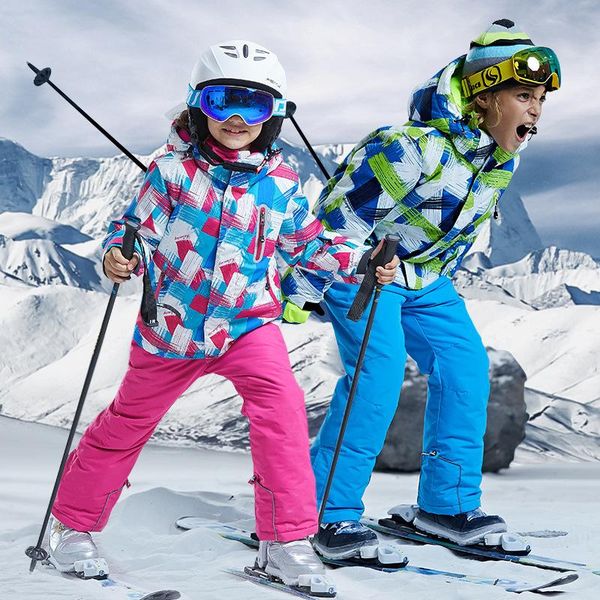 skiing jackets boy girl ski suit waterproof pants + jacket set winter outdoor climbing sports warm and cold clothes children's
skiing jackets boy girl ski suit waterproof pants + jacket set winter outdoor climbing sports warm and cold clothes children's
