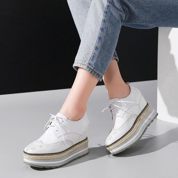 dress shoes autumn genuine leather women high heels casual platform pumps 2021 quality, Black
dress shoes autumn genuine leather women high heels casual platform pumps 2021 quality, Black