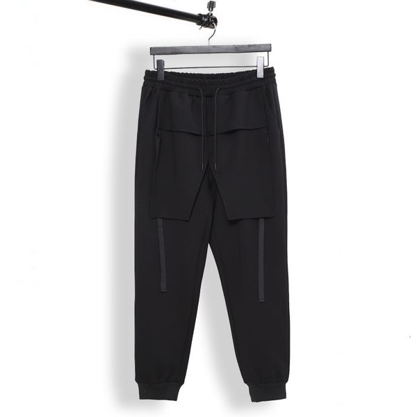 2021 new autumn winter personality cut ribbon of fake two-piece tape harun men's nine-minute casual pants ovqd, Black
2021 new autumn winter personality cut ribbon of fake two-piece tape harun men's nine-minute casual pants ovqd, Black