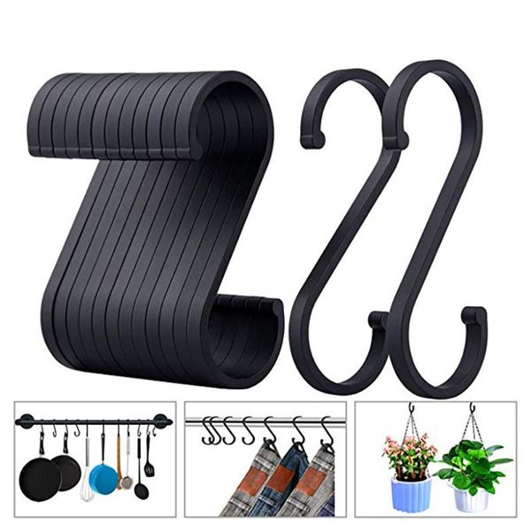 hooks & rails 12pcs kitchen bathroom hanging hanger storage holders organizer household home essential useful s shaped
hooks & rails 12pcs kitchen bathroom hanging hanger storage holders organizer household home essential useful s shaped
