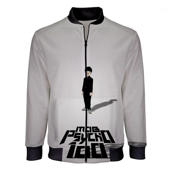 2020 spring autumn new anime jackets men/women mob psycho 100 3d printed fashion stand collar zipper bomber jacket trendy coat1, Black;brown
2020 spring autumn new anime jackets men/women mob psycho 100 3d printed fashion stand collar zipper bomber jacket trendy coat1, Black;brown