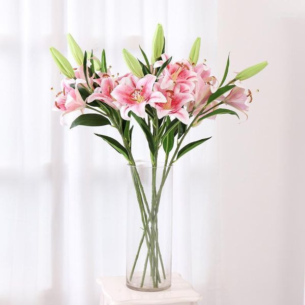1pc lily bouquet artificial flower real touch flower for wedding home party decoration diy artificial fake shooting props1
1pc lily bouquet artificial flower real touch flower for wedding home party decoration diy artificial fake shooting props1
