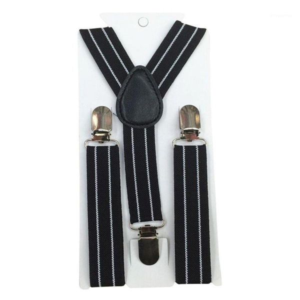 wholesale- boys girls stripes y-back suspenders child elastic adjustable clip-on braces1, Black;white
wholesale- boys girls stripes y-back suspenders child elastic adjustable clip-on braces1, Black;white