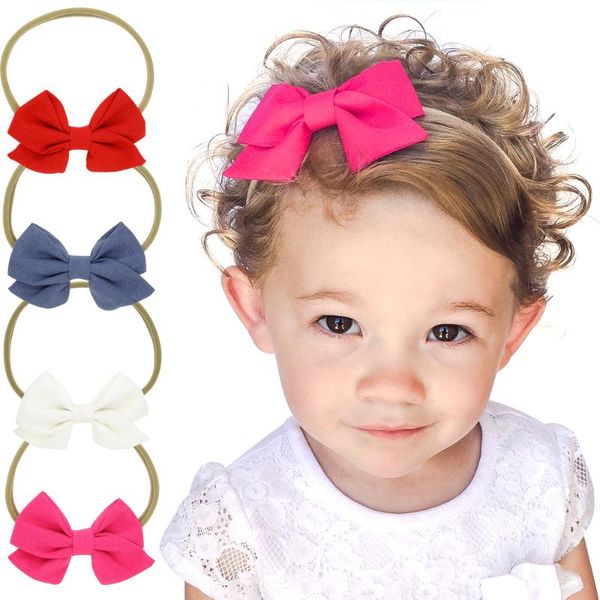 hair accessories 4pcs/lot lovely children solid fabric bow headband kid elastic nylon band for baby girl headwear accessory hc103, Slivery;white
hair accessories 4pcs/lot lovely children solid fabric bow headband kid elastic nylon band for baby girl headwear accessory hc103, Slivery;white