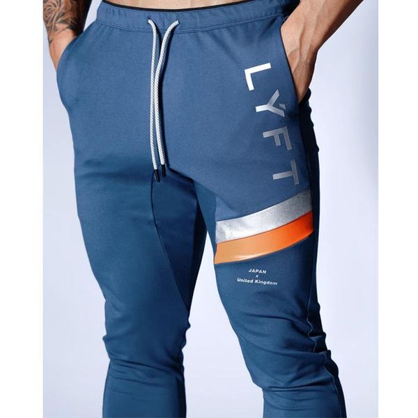 men's sports pants fitness color matching men's pants casual printing jogging pure cotton sports slim trousers, Black
men's sports pants fitness color matching men's pants casual printing jogging pure cotton sports slim trousers, Black