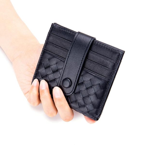 businessmen purse pure sheepskin weave pattern wlalet for id cards coin cash packs male genuine leather slim wallet, Red;black
businessmen purse pure sheepskin weave pattern wlalet for id cards coin cash packs male genuine leather slim wallet, Red;black