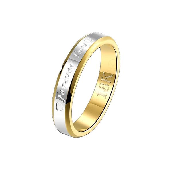 2021 gold-plated rings couples forever love stainless steel jewelry rings accessories marriage proposal engagement wedding anniversary, Silver
2021 gold-plated rings couples forever love stainless steel jewelry rings accessories marriage proposal engagement wedding anniversary, Silver