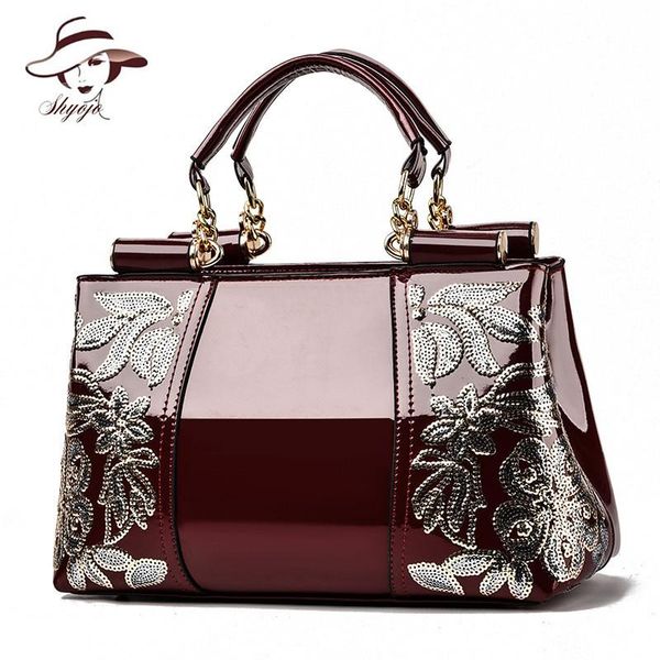 shoulder bags luxury women tote 2021 patent leather glossy face boston bag designer lady messenger handbag
shoulder bags luxury women tote 2021 patent leather glossy face boston bag designer lady messenger handbag