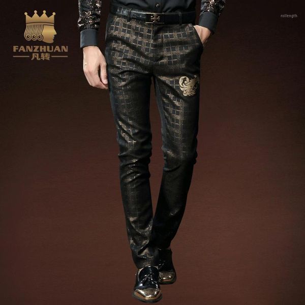 fanzhuan brands fashion stage winds men pants straight spring and fall long male casual trousers full length mid1, Black
fanzhuan brands fashion stage winds men pants straight spring and fall long male casual trousers full length mid1, Black