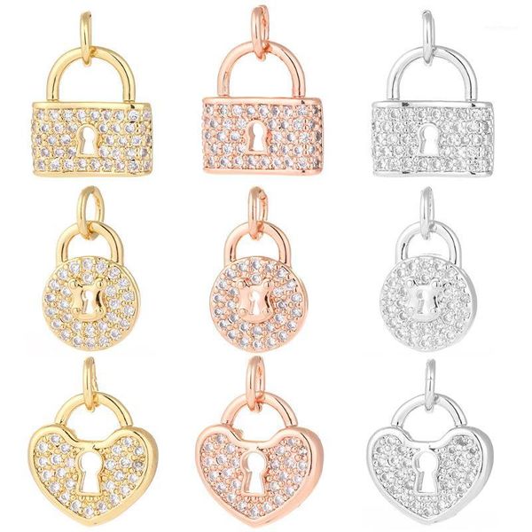 charms lock heart for jewelry making supplies gold design charm diy earring bracelet necklace copper accessories1, Bronze;silver
charms lock heart for jewelry making supplies gold design charm diy earring bracelet necklace copper accessories1, Bronze;silver