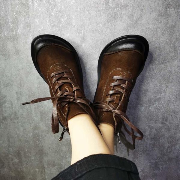 boots ankle women leather 100martins 2021autumn shoe for low heels handmade genuine big toe boot brand1, Black
boots ankle women leather 100martins 2021autumn shoe for low heels handmade genuine big toe boot brand1, Black