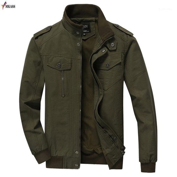 mkass fashion men's thin jacket fall 2019 men's leisure multi-pocket jacket pure-color coat1, Black;brown
mkass fashion men's thin jacket fall 2019 men's leisure multi-pocket jacket pure-color coat1, Black;brown