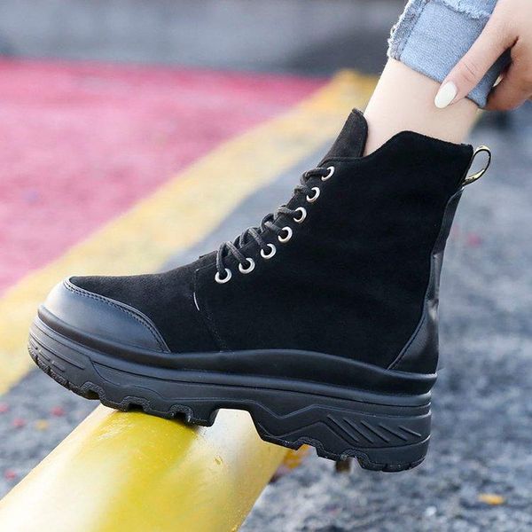 boots winter women motorcycle high sneakers snow lace-up ankle shoes woman botas mujer, Black
boots winter women motorcycle high sneakers snow lace-up ankle shoes woman botas mujer, Black