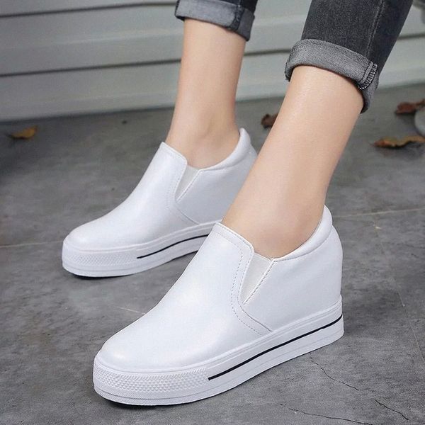 White Sneakers Shoes Women Spring Leather Platform Vulcanized Shoes Slip On Loafers Women Flats Round Toe Shallow Casual Mujer #PF9y
White Sneakers Shoes Women Spring Leather Platform Vulcanized Shoes Slip On Loafers Women Flats Round Toe Shallow Casual Mujer #PF9y