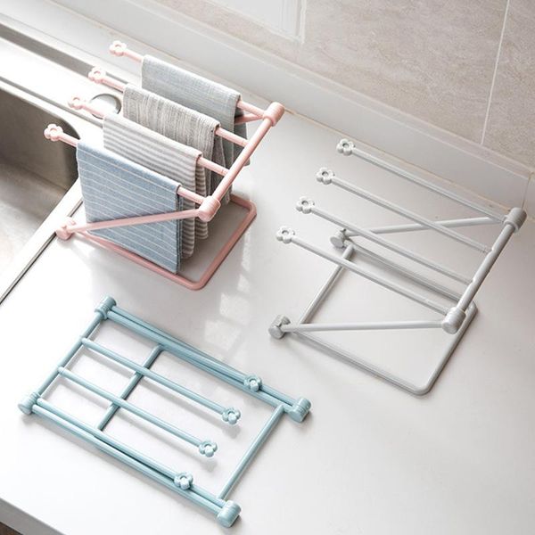 1pc bathroom towl rack folding kitchen towel dishcloth cup storage holder shelf plastic storage rack accessories
1pc bathroom towl rack folding kitchen towel dishcloth cup storage holder shelf plastic storage rack accessories