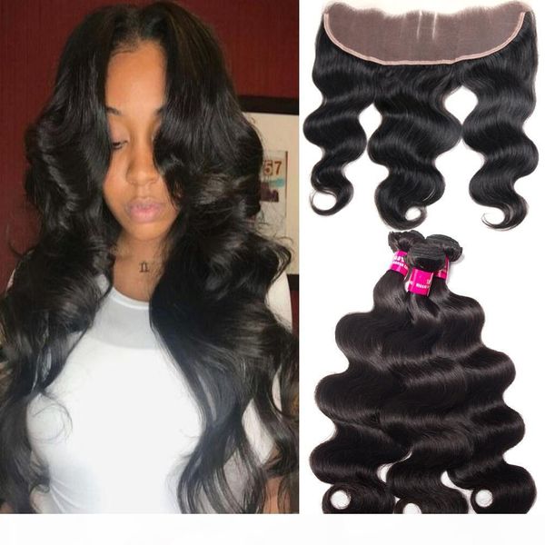 8a remy brazilian virgin hair weaves 3 bundles with 13x4 lace closure body wave 8a malaysian peruvian indian cambodian human hair extensions, Black;brown
8a remy brazilian virgin hair weaves 3 bundles with 13x4 lace closure body wave 8a malaysian peruvian indian cambodian human hair extensions, Black;brown
