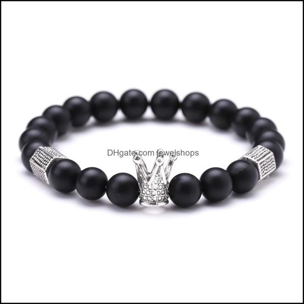 link chain bracelets jewelry handmade white black bead link sier crown charm bracelet for men women drop delivery 2021 tvgh2
link chain bracelets jewelry handmade white black bead link sier crown charm bracelet for men women drop delivery 2021 tvgh2