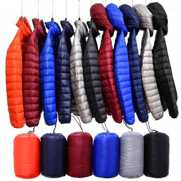 2019 hooded men white duck down jacket men warm coatshort large ultra-thin lightweight youth slim coat 4xl1, Black
2019 hooded men white duck down jacket men warm coatshort large ultra-thin lightweight youth slim coat 4xl1, Black
