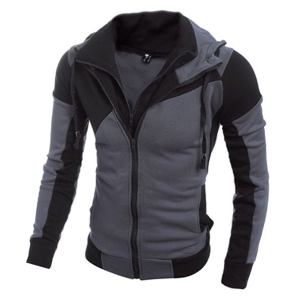 brand new zipper men's hoodies patchwork fashion sweatshirt mens hoodie coat casual fleece, Black
brand new zipper men's hoodies patchwork fashion sweatshirt mens hoodie coat casual fleece, Black