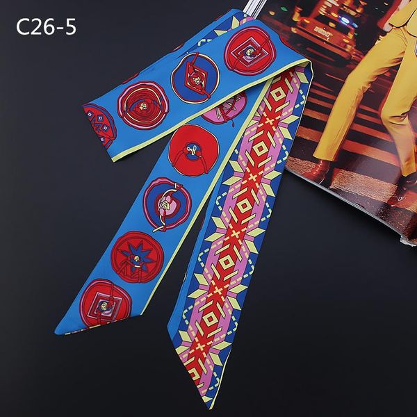 silk women skinny scarf fashion print female ribbon hair scarfs tie handbag scarves lady neckerchief wmtuyl bdesybag, Blue;gray
silk women skinny scarf fashion print female ribbon hair scarfs tie handbag scarves lady neckerchief wmtuyl bdesybag, Blue;gray