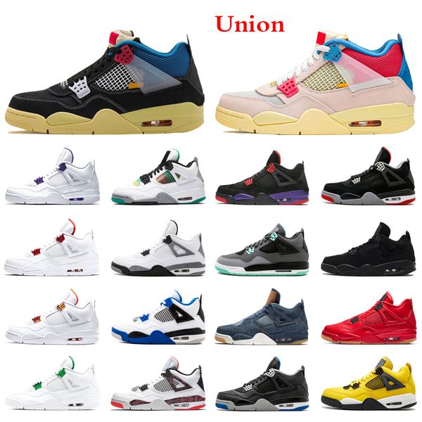 4 jumpman union men women basketball shoes 4s new fire red 2019 bred lemon venom trainers mens outdoor sports shoes pine green sneakers
4 jumpman union men women basketball shoes 4s new fire red 2019 bred lemon venom trainers mens outdoor sports shoes pine green sneakers