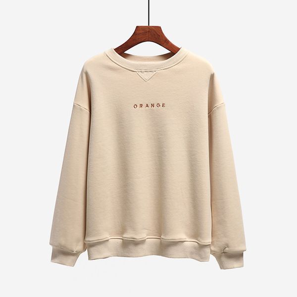 korean embroidery plush sweater 2020 new autumn and winter dress women's loose fashion student's pullover, Black
korean embroidery plush sweater 2020 new autumn and winter dress women's loose fashion student's pullover, Black