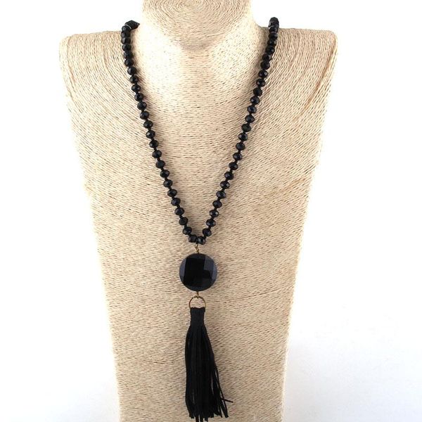 pendant necklaces moodpc fashion bohemian tribal jewelry glass crystal knotted big link long tassel women necklace, Silver
pendant necklaces moodpc fashion bohemian tribal jewelry glass crystal knotted big link long tassel women necklace, Silver